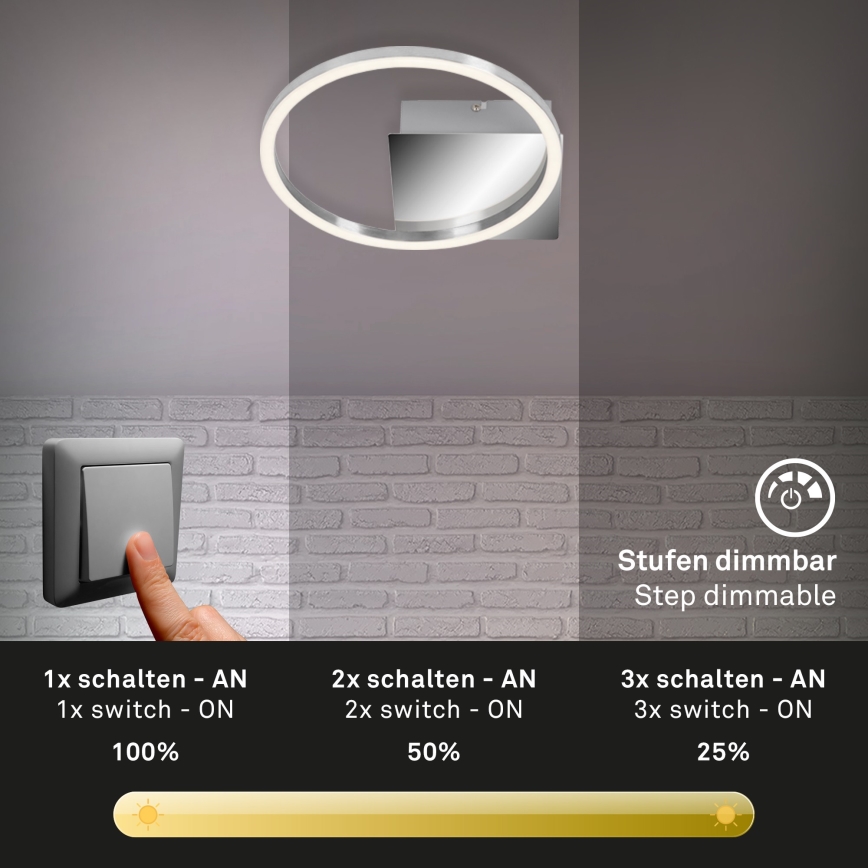 Briloner 3106-018 - LED Hämardatav laevalgusti FRAMES LED/7,5W/230V