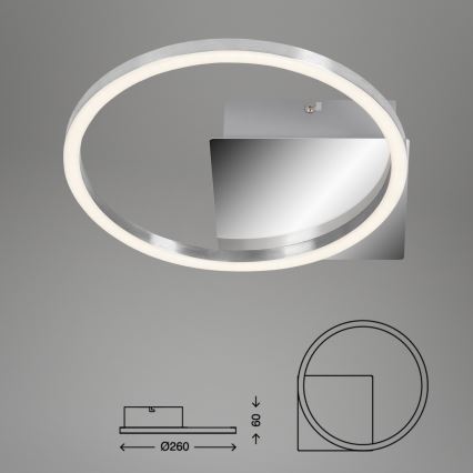 Briloner 3106-018 - LED Hämardatav laevalgusti FRAMES LED/7,5W/230V