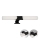 Briloner 3113-115 - LED Peeglivalgustus vannituppa LED/12W/230V IP44 47 cm must