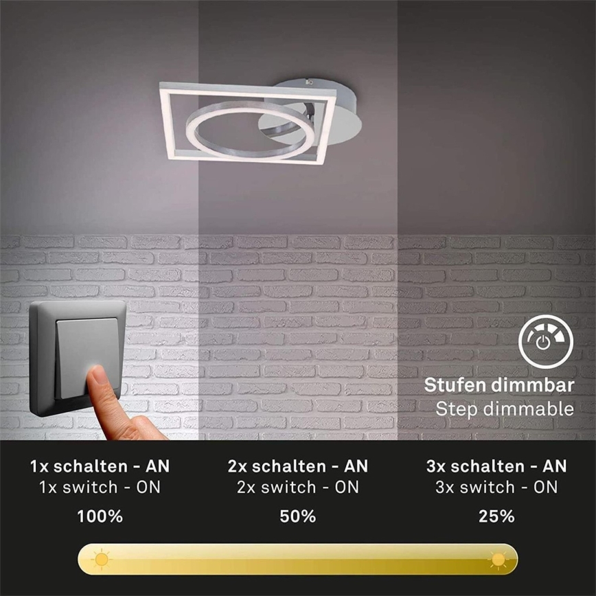 Briloner 3114-018 - LED Hämardatav laevalgusti FRAME LED/19,6W/230V 3000K