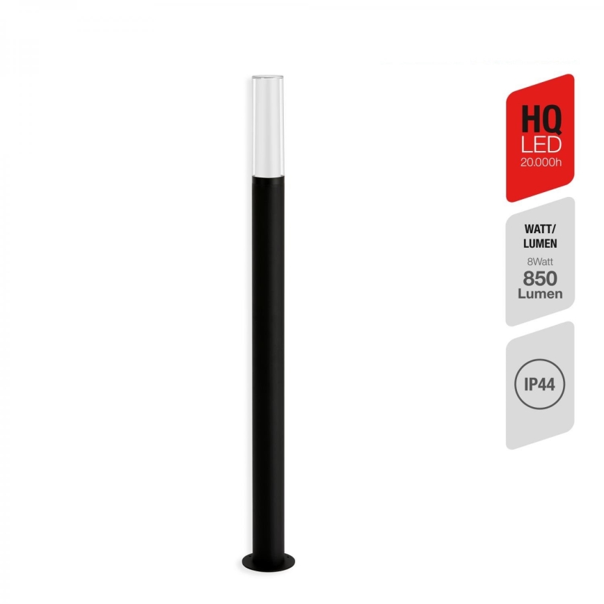 Briloner 311505TF - LED Välivalgusti LED/8W/230V IP44 4000K 97 cm must