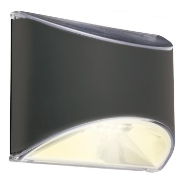 Briloner 3133015 - LED Päikesepaneeliga seinavalgusti LED/2W/3,7V IP44 3000K