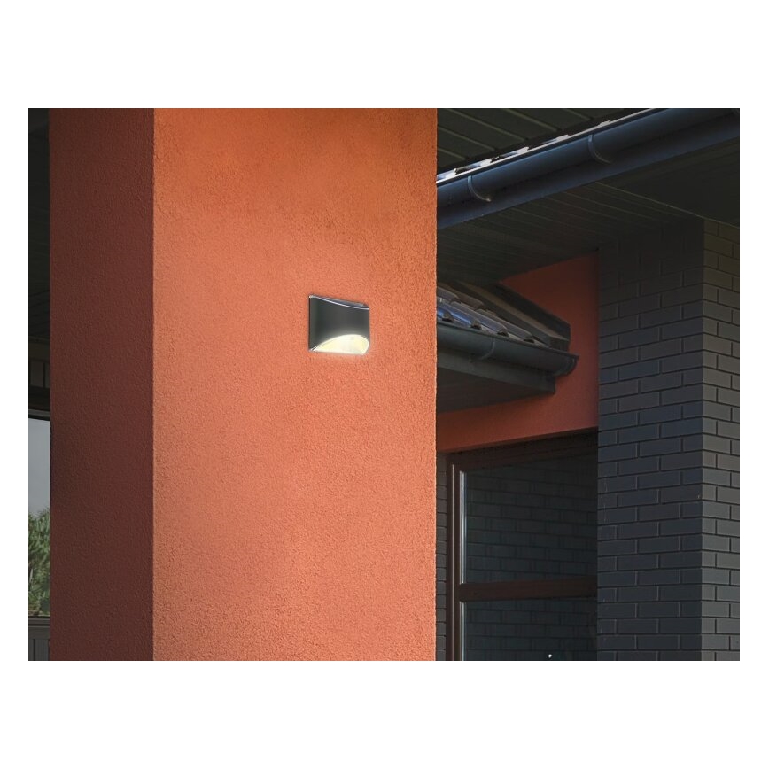 Briloner 3133015 - LED Päikesepaneeliga seinavalgusti LED/2W/3,7V IP44 3000K