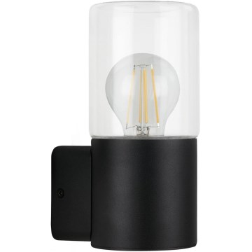 Briloner 320505TF - Väli seinavalgusti 1xE27/12W/230V IP44 must