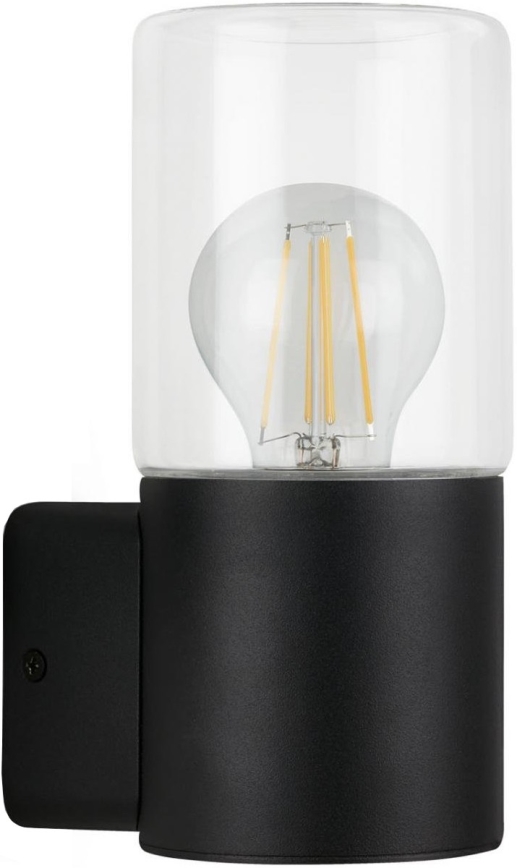 Briloner 320505TF - Väli seinavalgusti 1xE27/12W/230V IP44 must