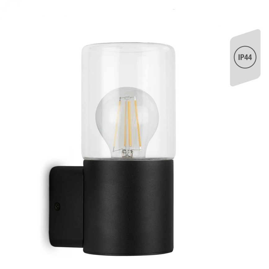 Briloner 320505TF - Väli seinavalgusti 1xE27/12W/230V IP44 must