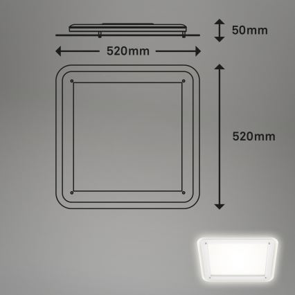 Briloner 3397-016 - LED Laevalgusti FREE LED/22W/230V