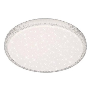 Briloner 3412-016 - Hämardatav laevalgusti STAR SKY LED/24W/230V 3000/4000/6000K läbimõõt 39 cm + kaugjuhtimispult