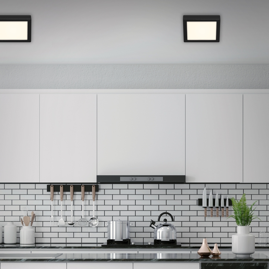 Briloner 3464-415 - LED Laevalgusti FIRE LED/12W/230V 17x17 cm