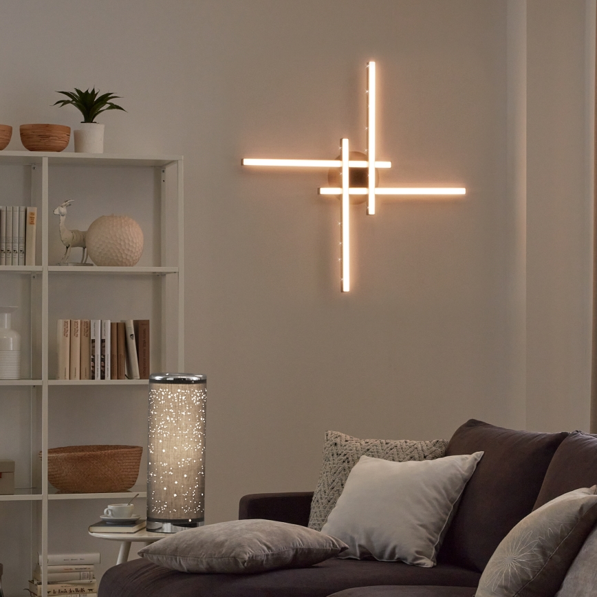 Briloner 3519-045 - LED Pinnale kinnitatav lühter REY 4xLED/6W/230V
