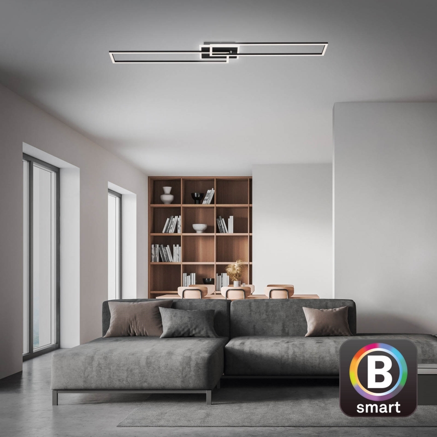Briloner 3538-015 - LED Hämardatav lühter FRAME 2xLED/20W/230V 2700-6500K Wi-Fi Tuya + kaugjuhtimispult