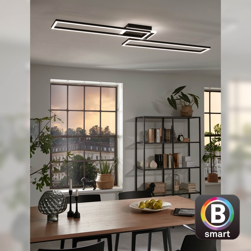 Briloner 3538-015 - LED Hämardatav lühter FRAME 2xLED/20W/230V 2700-6500K Wi-Fi Tuya + kaugjuhtimispult