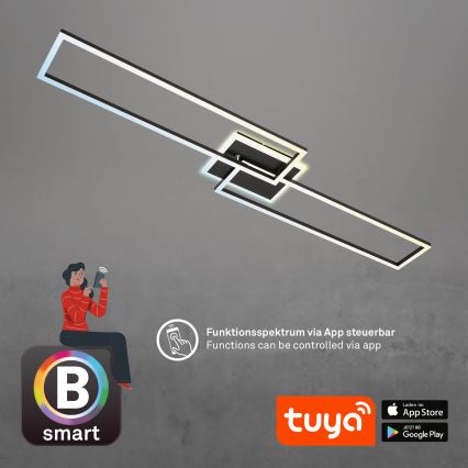 Briloner 3538-015 - LED Hämardatav lühter FRAME 2xLED/20W/230V 2700-6500K Wi-Fi Tuya + kaugjuhtimispult