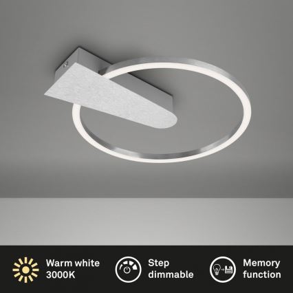 Briloner 3542-018 - LED Hämardatav laevalgusti NICO LED/12W/230V matt kroom