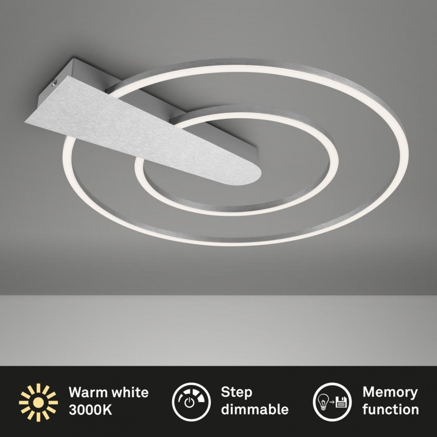 Briloner 3543-018 - LED Hämardatav laevalgusti NICO LED/25W/230V matt kroom