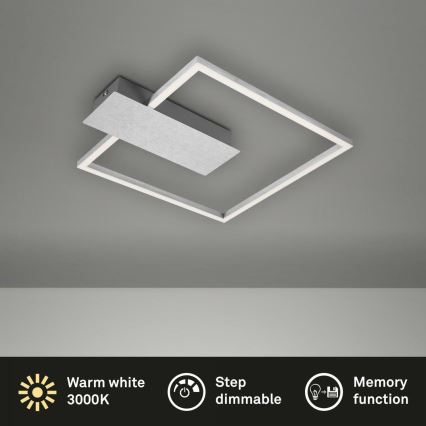 Briloner 3544-018 - LED Hämardatav laevalgusti NICO LED/12W/230V matt kroom