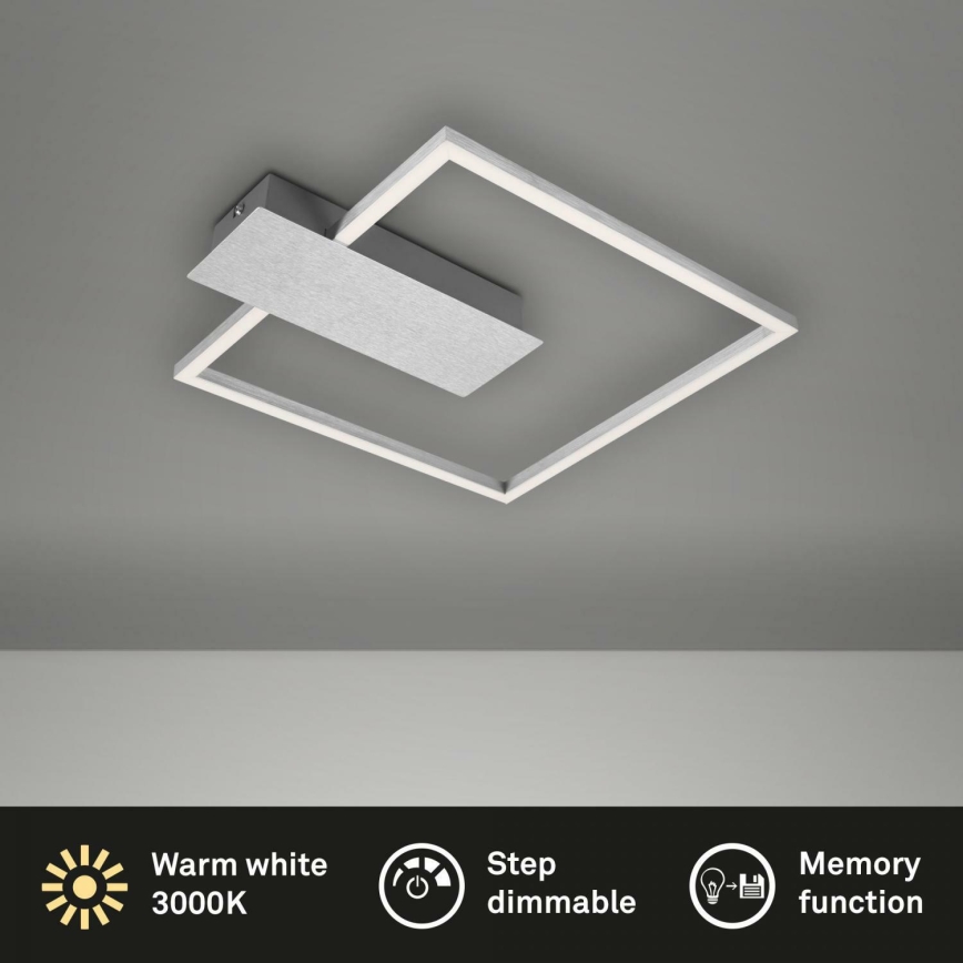 Briloner 3544-018 - LED Hämardatav laevalgusti NICO LED/12W/230V matt kroom