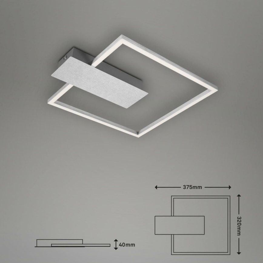 Briloner 3544-018 - LED Hämardatav laevalgusti NICO LED/12W/230V matt kroom