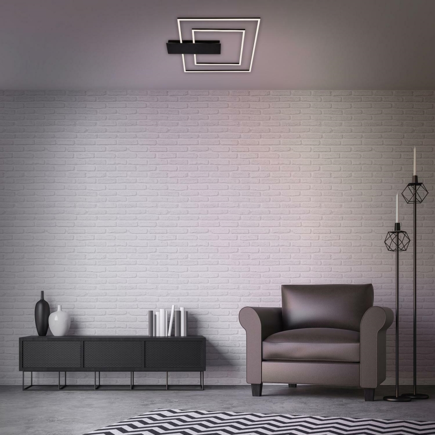 Briloner 3545-015 - LED Hämardatav laevalgusti NICO LED/25W/230V must