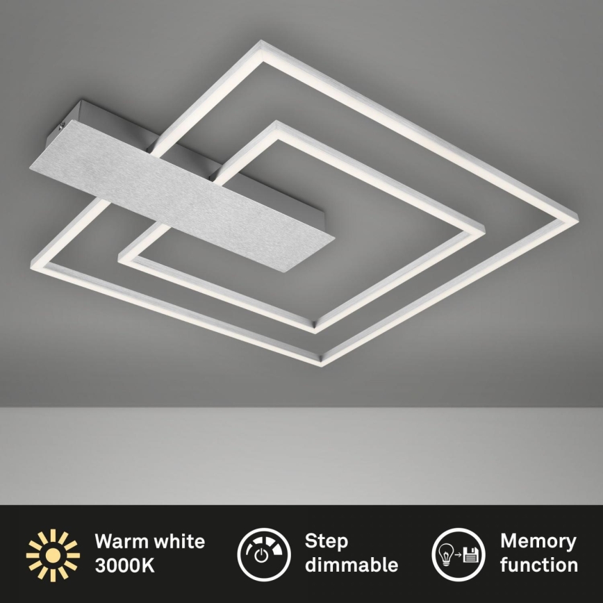 Briloner 3545-018 - LED Hämardatav laevalgusti NICO LED/25W/230V matt kroom