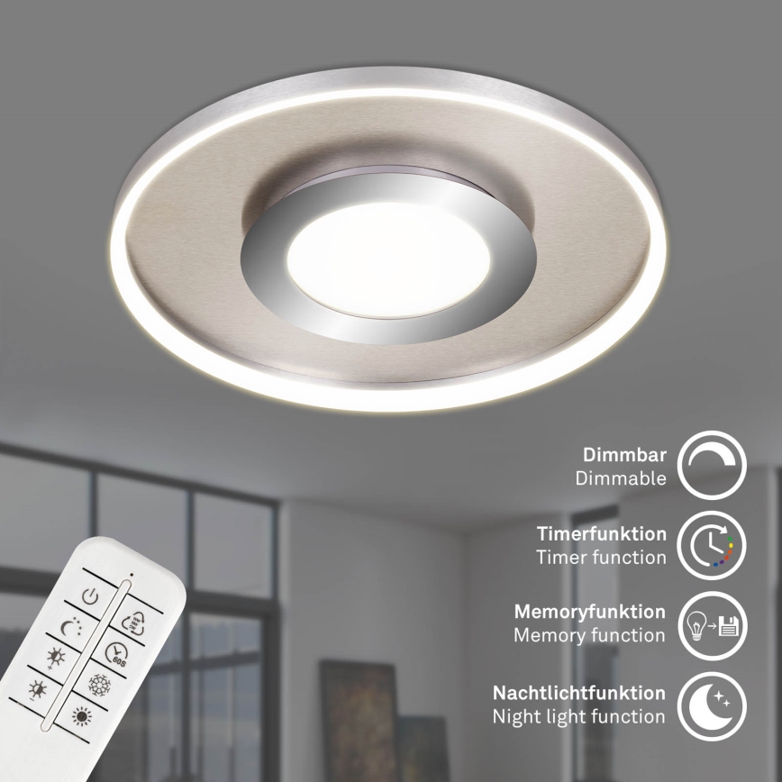 Briloner 3640-012 - LED Hämardatav laevalgusti LED/25W/230V 2700-6500K + kaugjuhtimispult