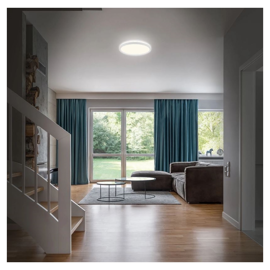 Briloner 3642-416 - LED Laevalgusti vannituppa SLIM LED/19W/230V IP44 valge