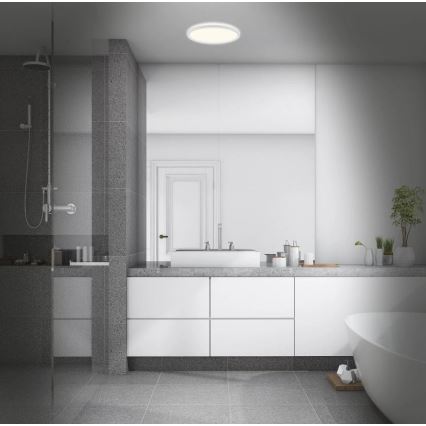 Briloner 3642-416 - LED Laevalgusti vannituppa SLIM LED/19W/230V IP44 valge
