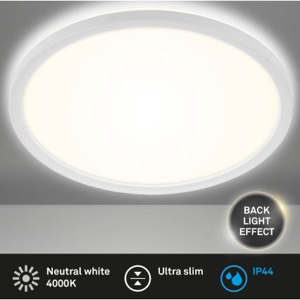 Briloner 3642-416 - LED Laevalgusti vannituppa SLIM LED/19W/230V IP44 valge