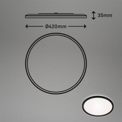 Briloner 3643-415 - LED Laevalgusti vannituppa LED/22W/230V IP44 4000K