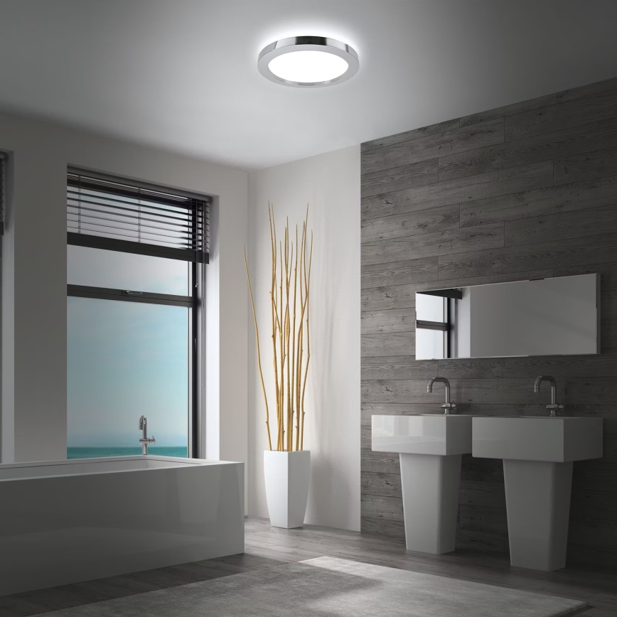 Briloner 3673-018 - LED Laevalgusti vannituppa SPLASH LED/28W/230V d. 41 cm