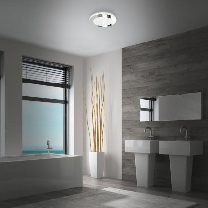 Briloner 3693-018 - LED Laevalgusti vannituppa LED/15W/230V IP44 4000K d. 28 cm