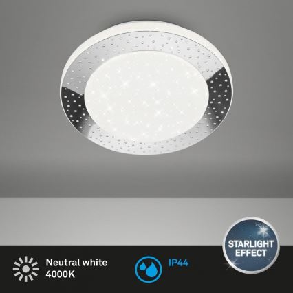 Briloner 3693-018 - LED Laevalgusti vannituppa LED/15W/230V IP44 4000K d. 28 cm