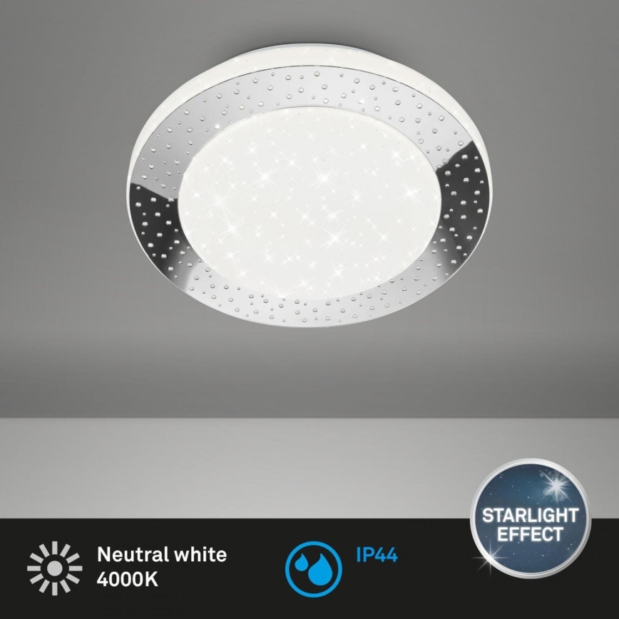 Briloner 3693-018 - LED Laevalgusti vannituppa LED/15W/230V IP44 4000K d. 28 cm