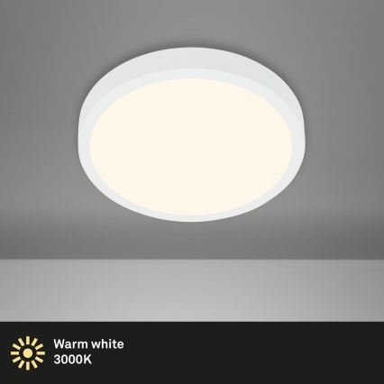 Briloner 3700-016 - LED Laevalgusti RUNA LED/16W/230V 3000K d. 28 cm valge