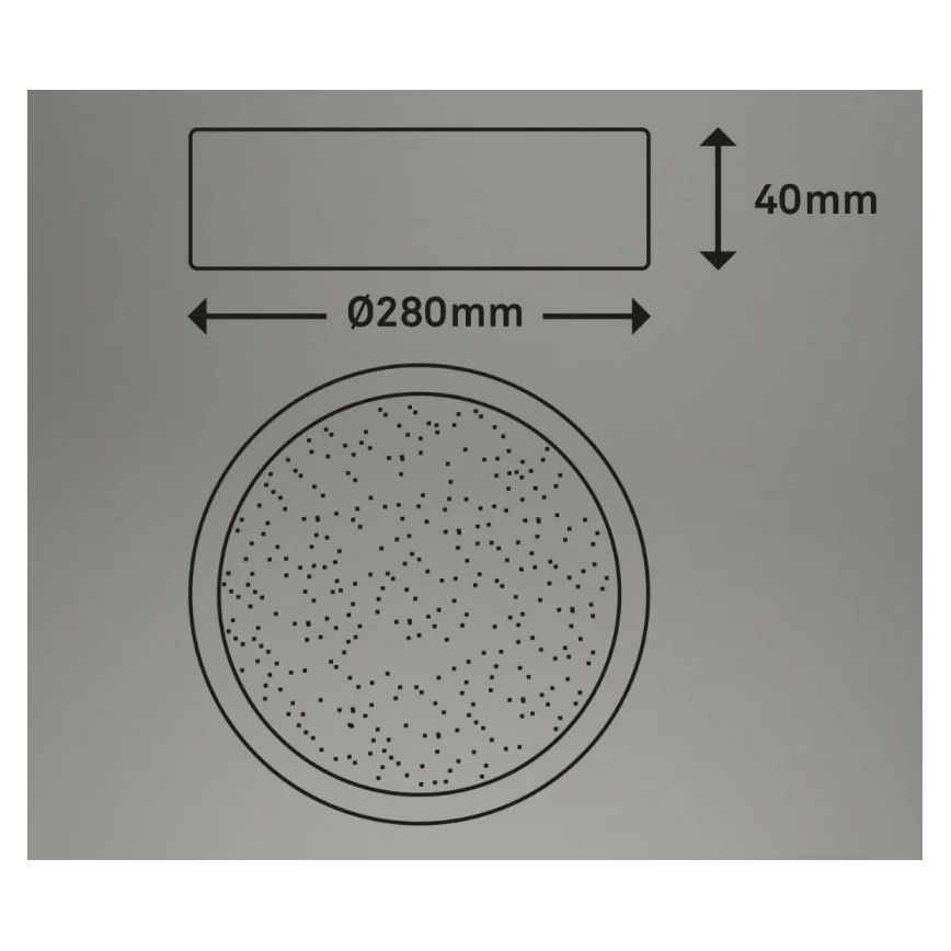 Briloner 3701-015 - LED Hämardatav laevalgusti RUNA LED/18W/230V 2700-6500K + kaugjuhtimispult