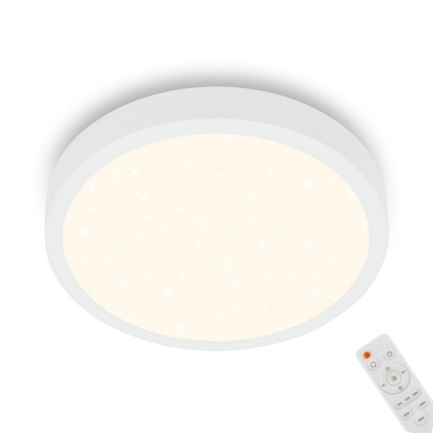 Briloner 3701-016 - LED Hämardatav laevalgusti RUNA LED/18W/230V 2700-6500K valge + kaugjuhtimispult