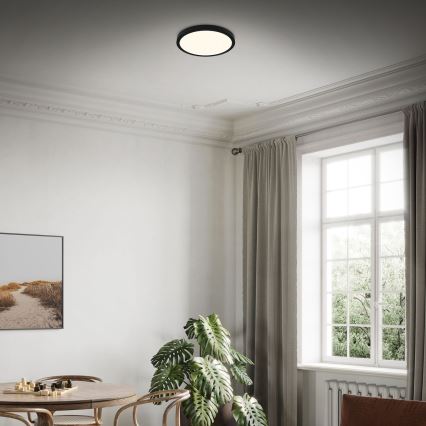 Briloner 3704-015 - LED Hämardatav laevalgusti RUNA LED/22W/230V 2700-6500K must + kaugjuhtimispult