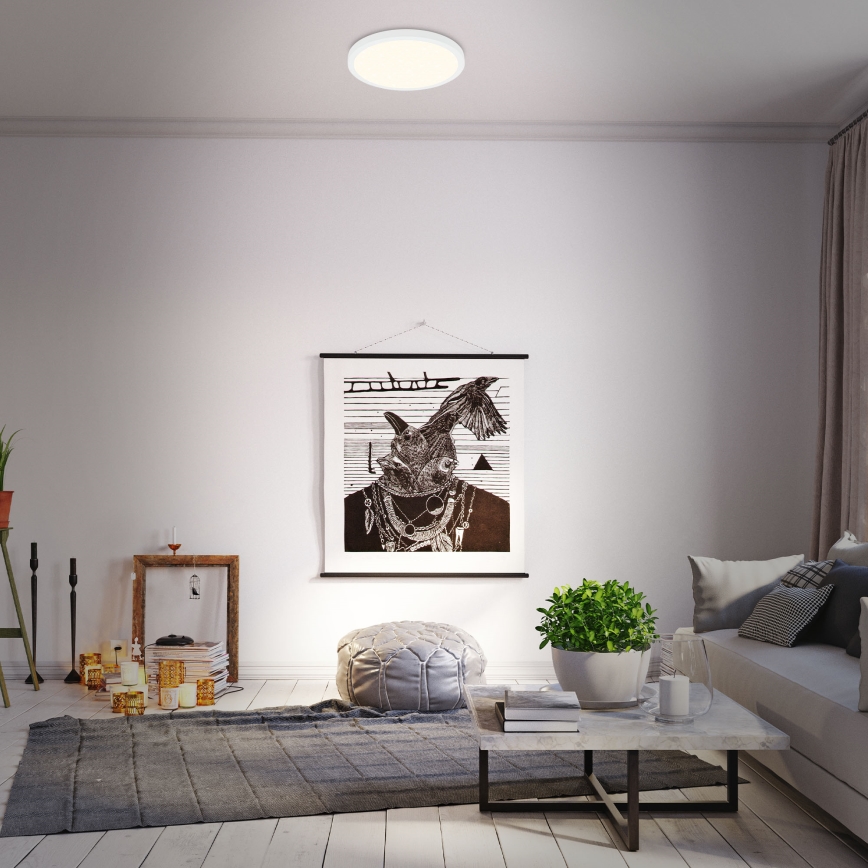 Briloner 3704-016 - LED Hämardatav laevalgusti RUNA LED/22W/230V 2700-6500K valge + kaugjuhtimispult