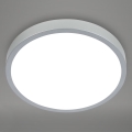 Briloner 3709-014 - LED RGB Hämardatav laevalgusti LED/22W/230V 4000K d. 38 cm hõbedane + kaugjuhtimispult