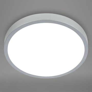 Briloner 3709-014 - LED RGB Hämardatav laevalgusti LED/22W/230V 4000K d. 38 cm hõbedane + kaugjuhtimispult