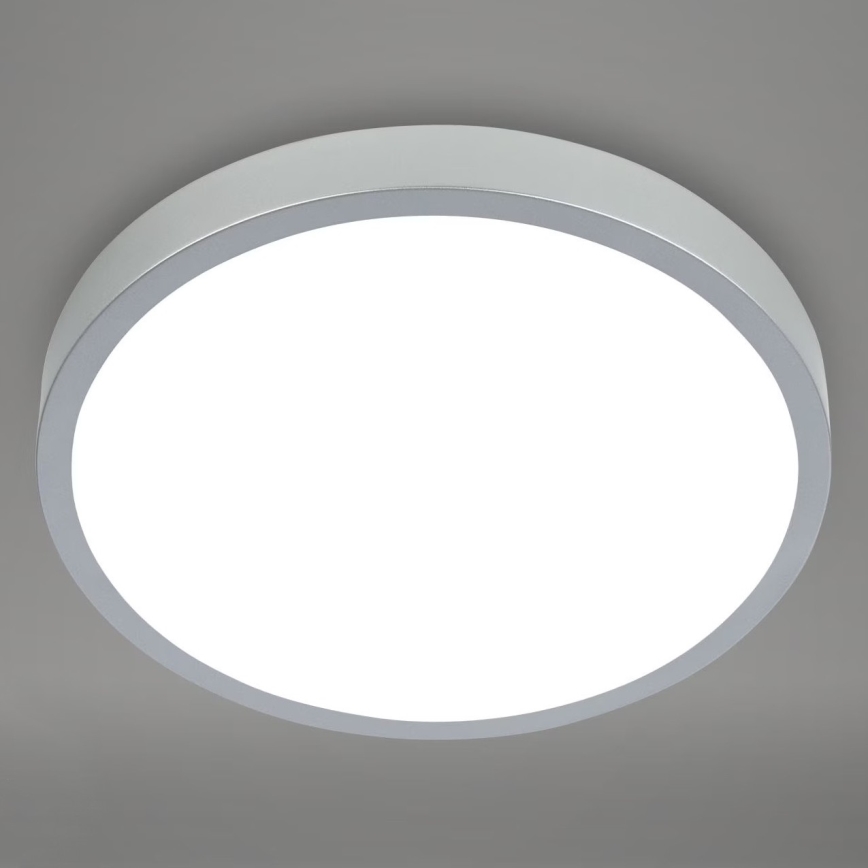 Briloner 3709-014 - LED RGB Hämardatav laevalgusti LED/22W/230V 4000K d. 38 cm hõbedane + kaugjuhtimispult