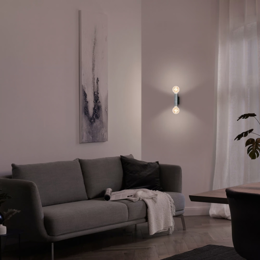 Briloner 3710-024 - Seinavalgusti 2xE27/10W/230V