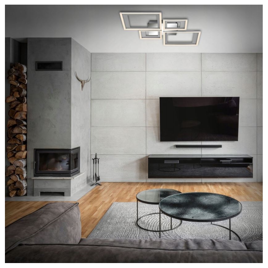 Briloner 3727-019 - LED Hämardatav laevalgusti FRAME LED/38W/230V