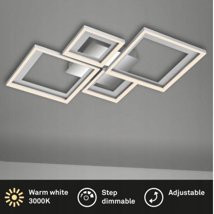 Briloner 3727-019 - LED Hämardatav laevalgusti FRAME LED/38W/230V