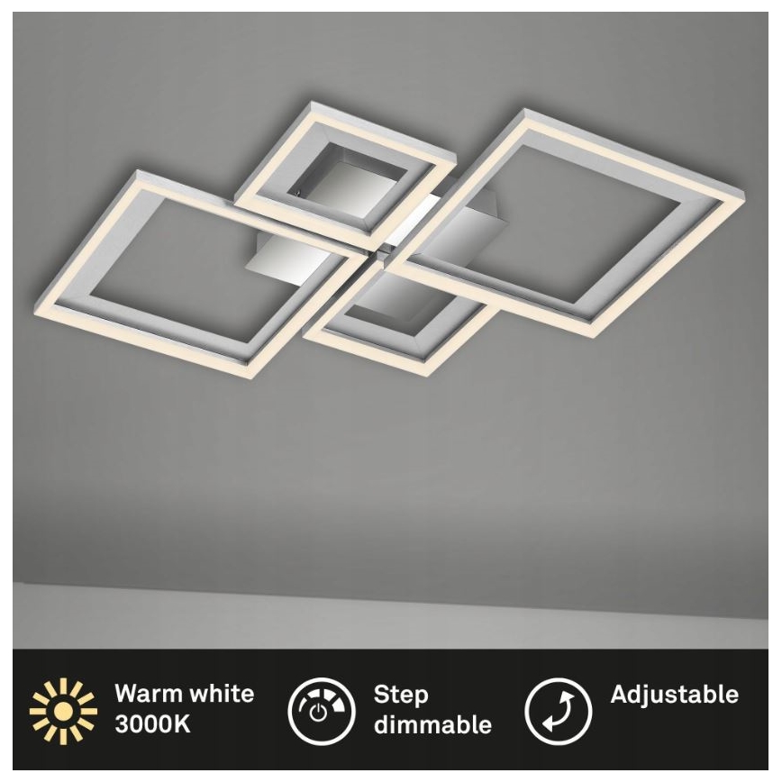 Briloner 3727-019 - LED Hämardatav laevalgusti FRAME LED/38W/230V