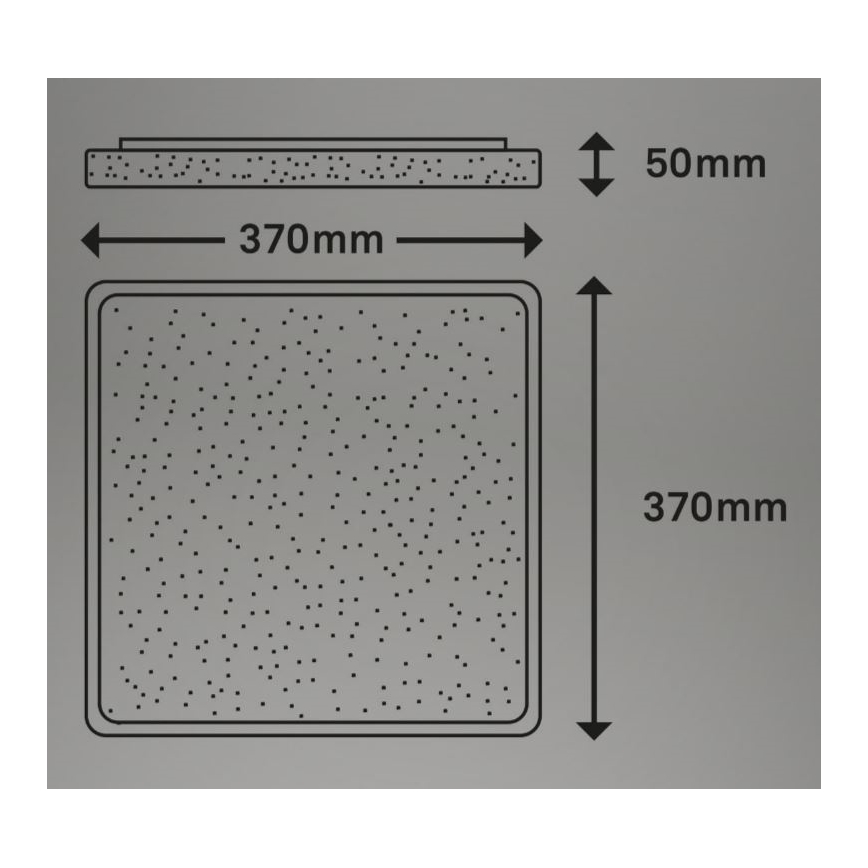 Briloner 3749-414 - LED Laevalgusti LINO LED/24W/230V matt kroom