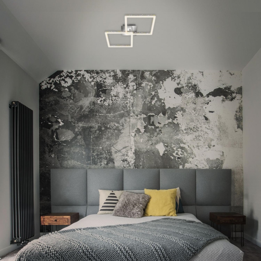 Briloner 3751-019 - LED Hämardatav laevalgusti FRAME LED/20W/230V läikiv kroom