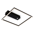 Briloner 3770-015 - LED laelamp liikumis- ja hämarussensoriga FRAME LED/14W/230V 3000K 30x32 cm must