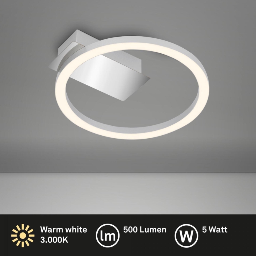 Briloner 3778-014 - LED laevalgusti FRAME LED/5W/230V, läbimõõt 20 cm, mattkroom