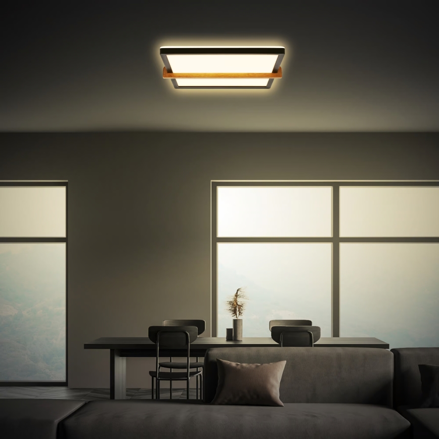 Briloner 3845015 - LED laelamp LED/18W/230V 29,5x31,5 cm